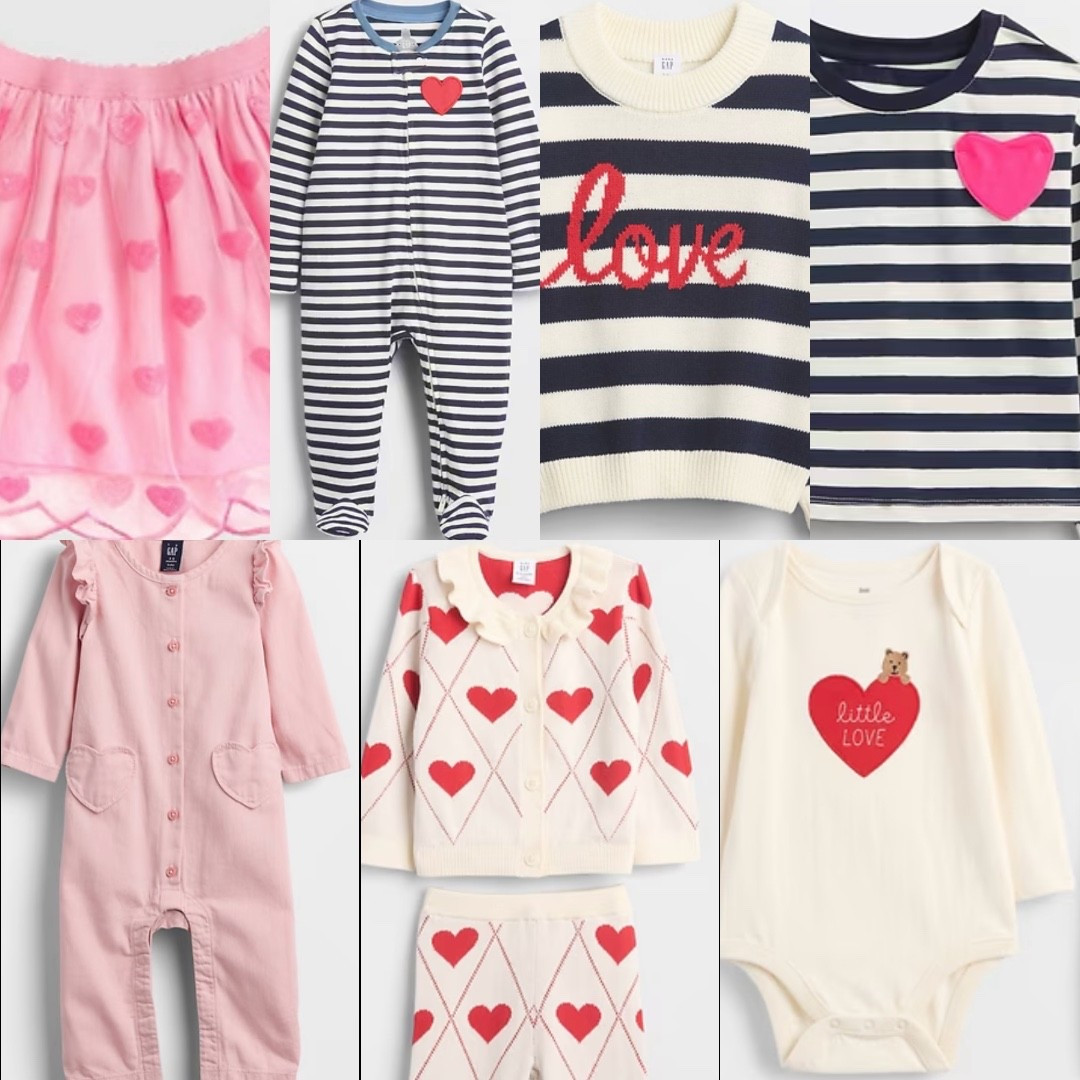 The cutest Valentine outfits for little ones 💗 Gap baby picks.

#LTKBaby #LTKValentine #LTKKids