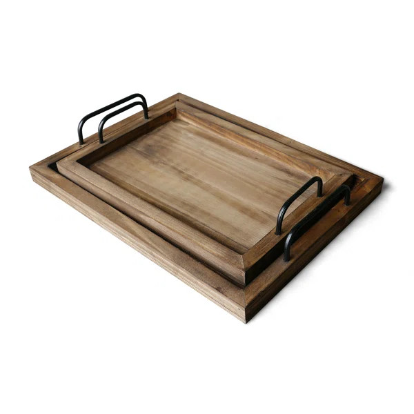Chalfont 2 Piece Ottoman/Coffee Table Tray Set | Wayfair Professional