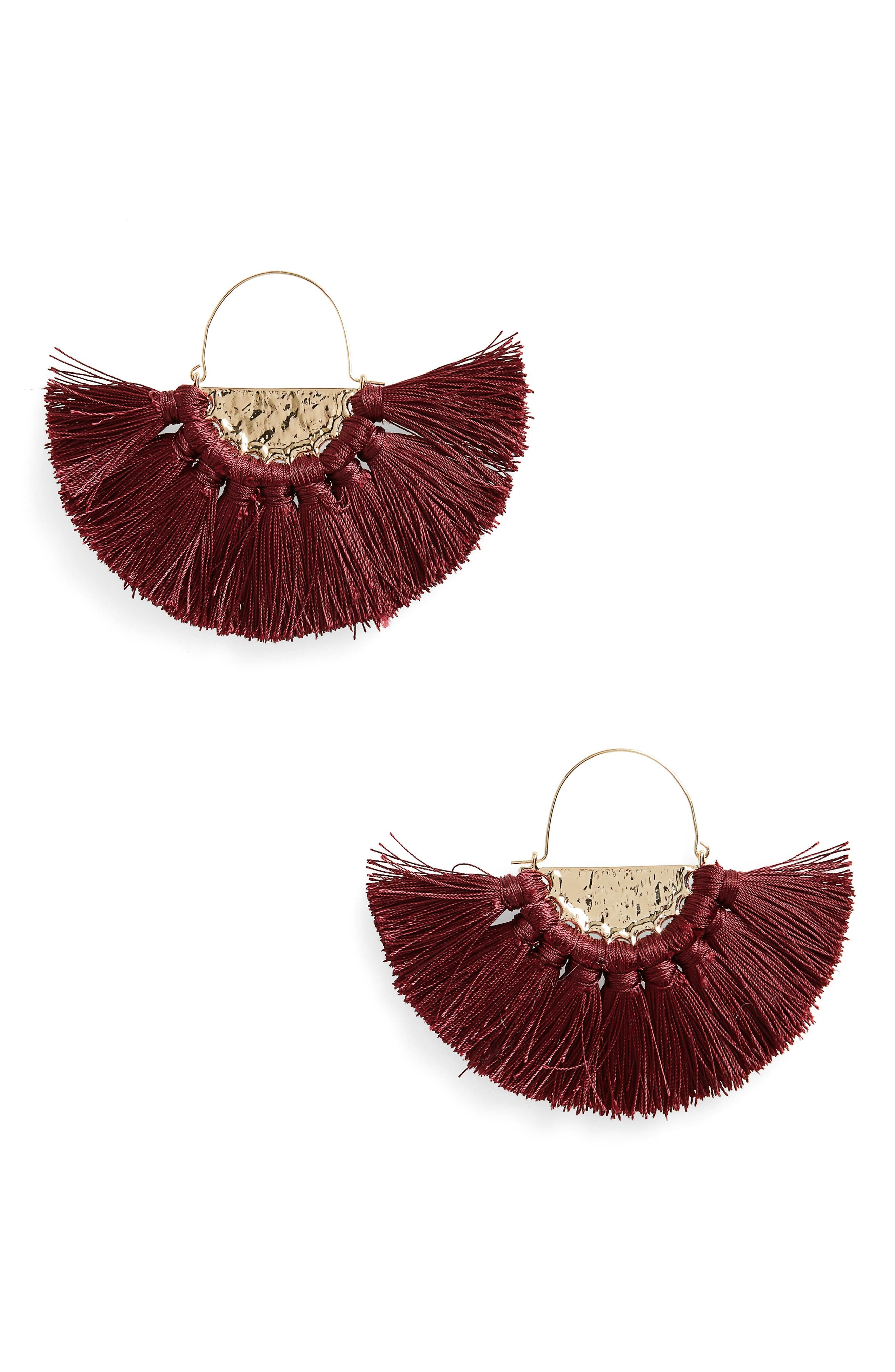 Oversize Fan Earrings | Nordstrom