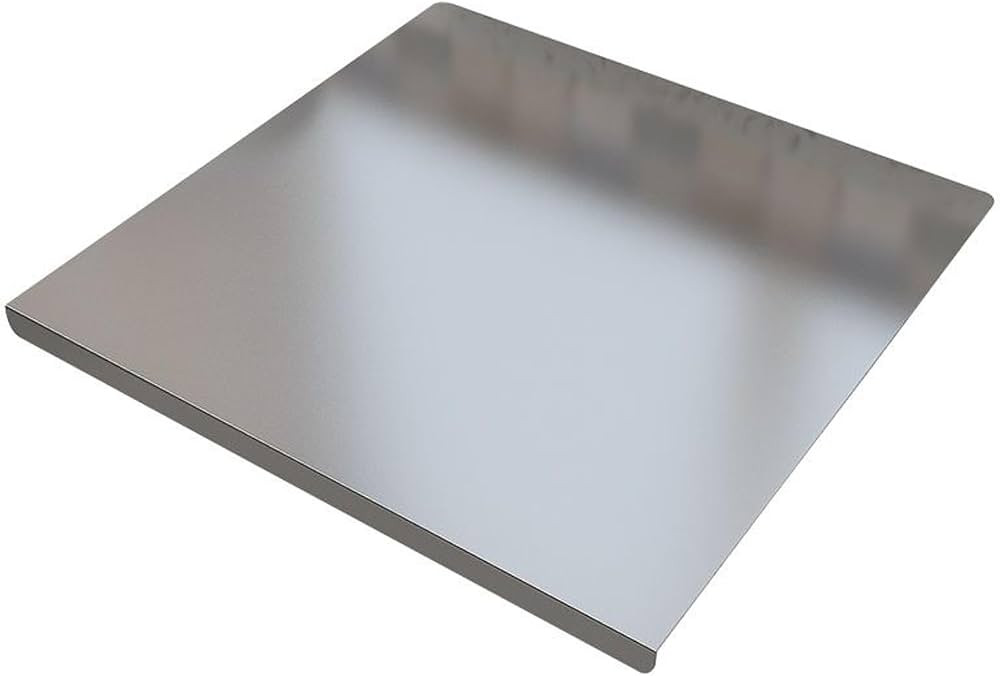 Stainless Steel Cutting Boards with Lip for Kitchen,Chopping Boards for Countertop,Large Metal Cu... | Amazon (US)