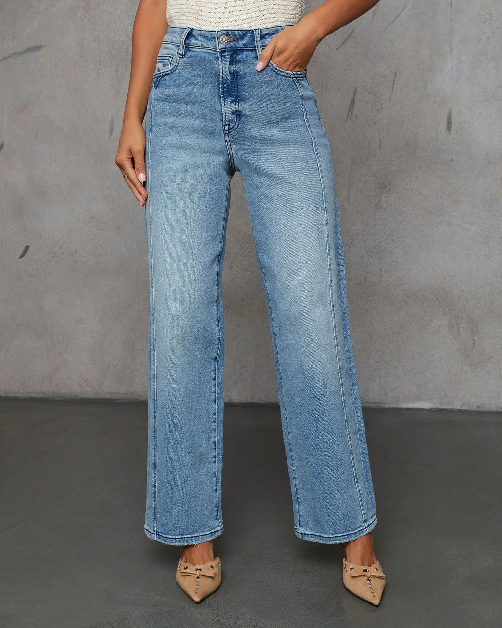 Tomcat Stretch High Rise Relaxed Denim | VICI