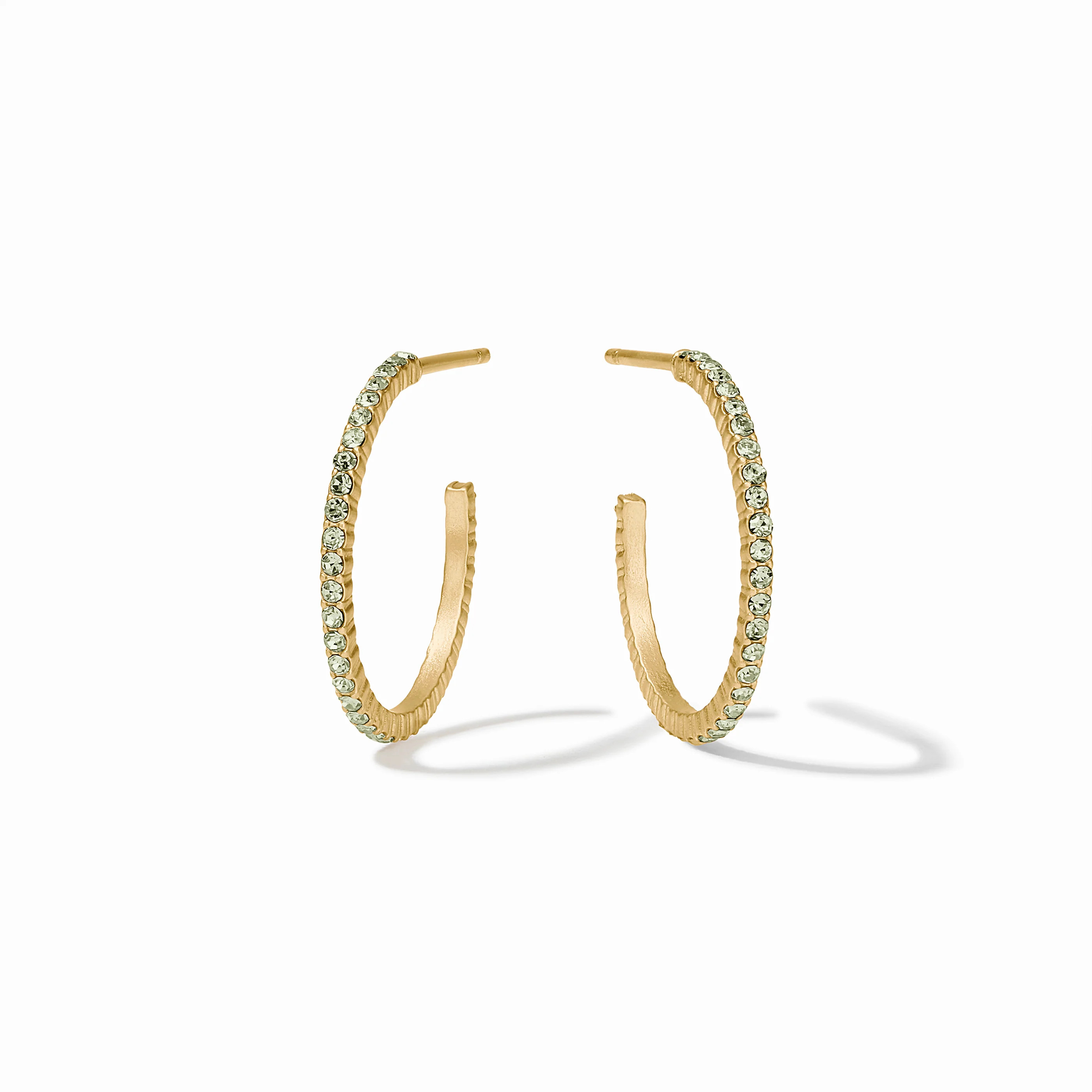 Windsor Cubic Zirconia Hoop Earrings | Julie Vos | Julie Vos