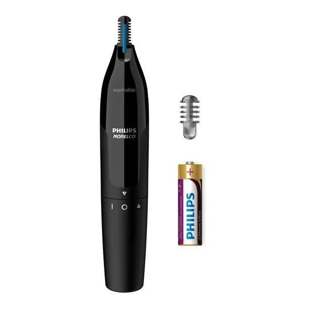 Philips Norelco Nosetrimmer 1000 For Nose, Ears & Eyebrows, NT1715/60 - Walmart.com | Walmart (US)