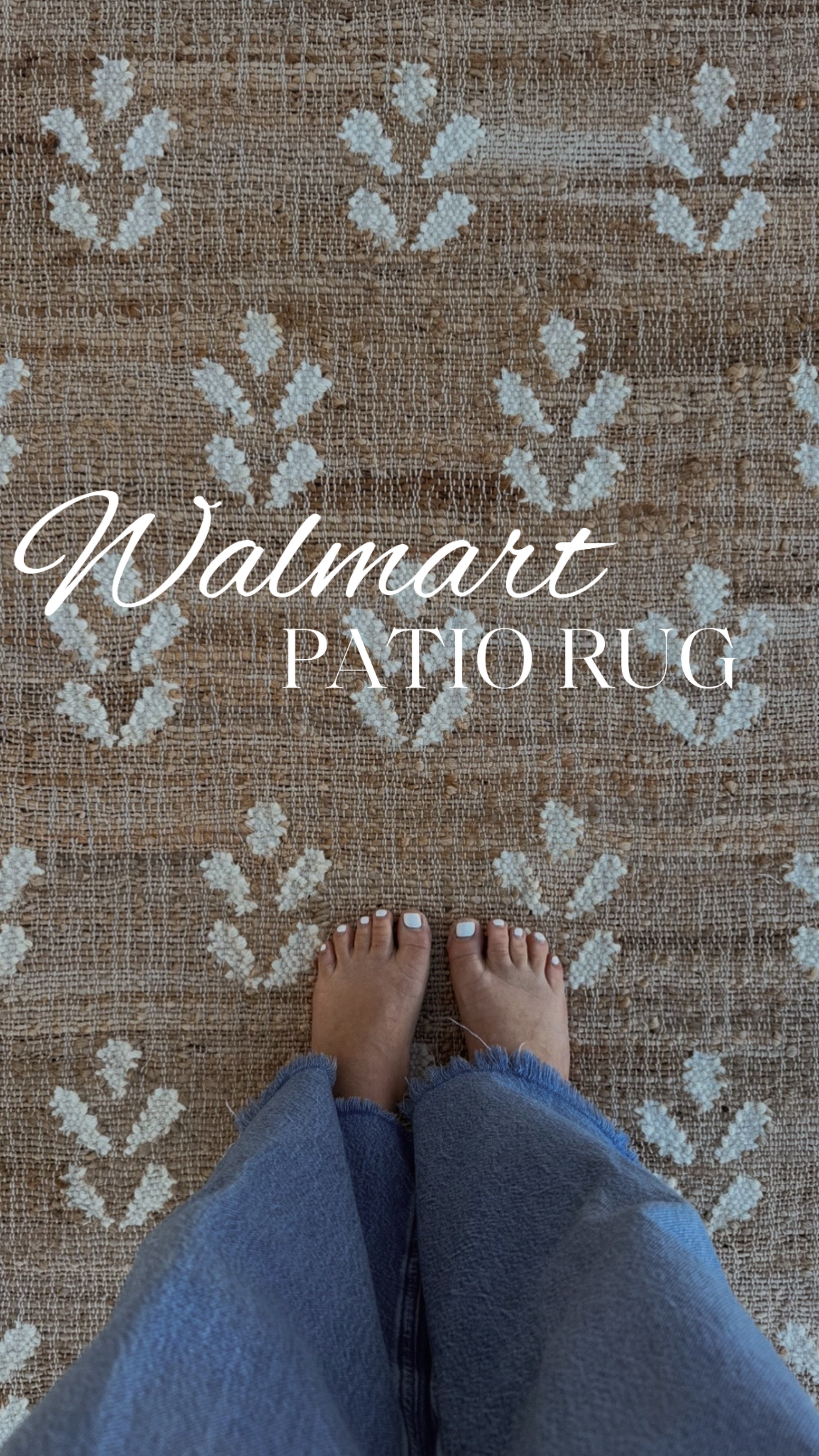 absolutely in loveee with this rug from @betterhomesandgardens + @walmart 🤎✨ 

I’ve been eyeing this for quite some time and I got it for an amazing price! It sells out quick and for good reason!🤩 #walmarthome #homedecor #patiodecor #patiomakeover #patiorug

#LTKHome #LTKStyleTip