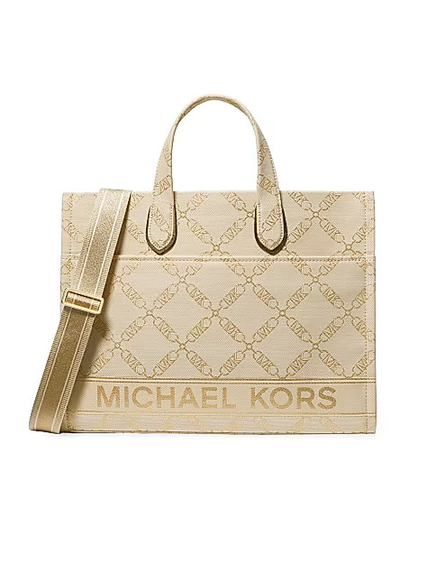 Large Gigi Jacquard Logo Tote Bag | Saks Fifth Avenue