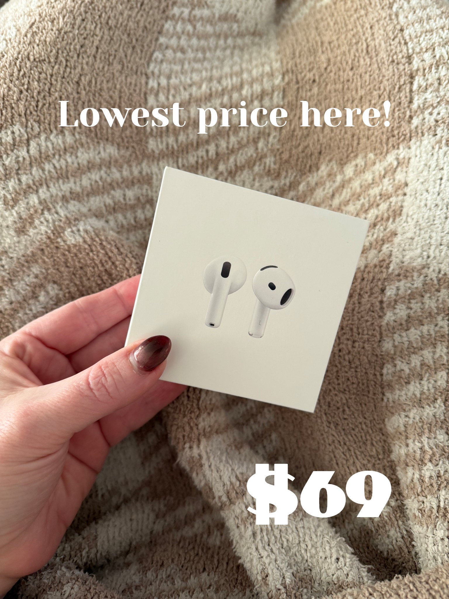 I’ve been waiting for Black Friday to replace my AirPods and found them for the lowest price at Walmart! excited to have a working pair again. 

#LTKCyberWeek #LTKGiftGuide #LTKHoliday