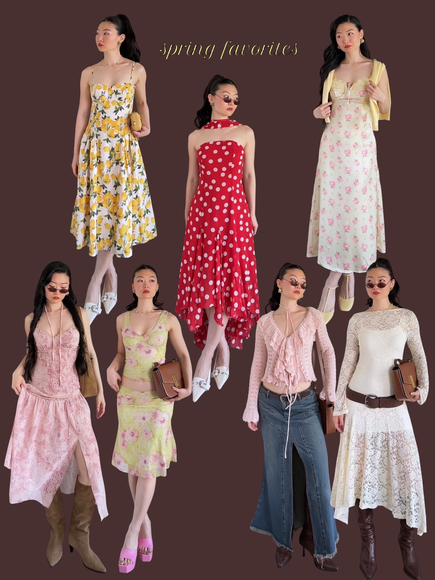 spring summer favorite outfits from Cider! Wearing size XS and S for reference (except for the pink bell sleeve knit is size M)🫶🏻

#LTKU #LTKSeasonal #LTKootd