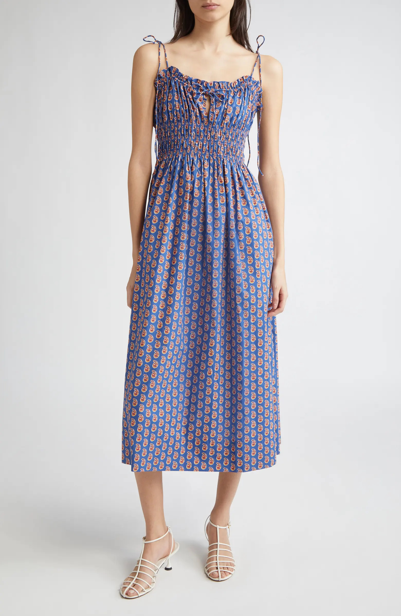 DÔEN Rhoda Organic Cotton Poplin Sundress | Nordstrom | Nordstrom