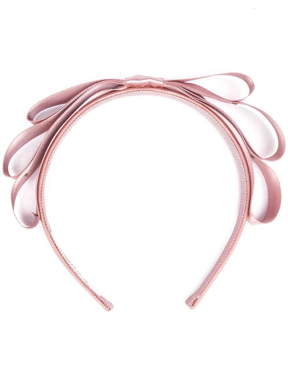 Leah bow-detail headband | Farfetch (US)