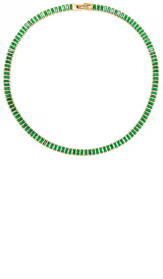 Candybar Necklace in Emerald | Revolve Clothing (Global)