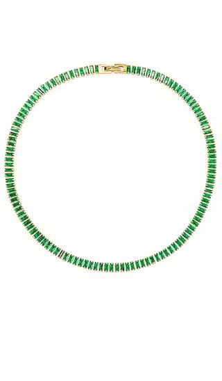 Candybar Necklace in Emerald | Revolve Clothing (Global)