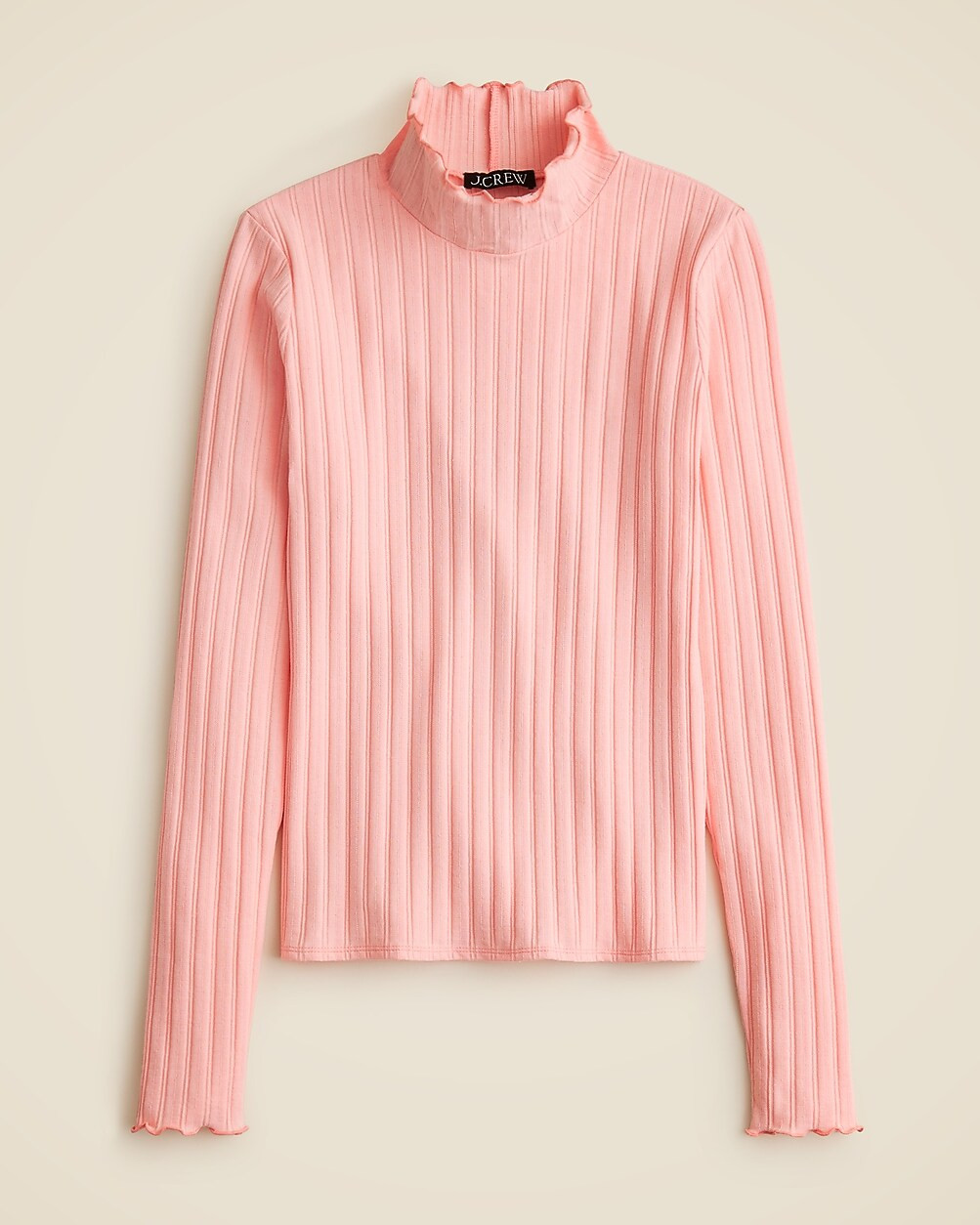 Pointelle knit turtleneck | J. Crew US