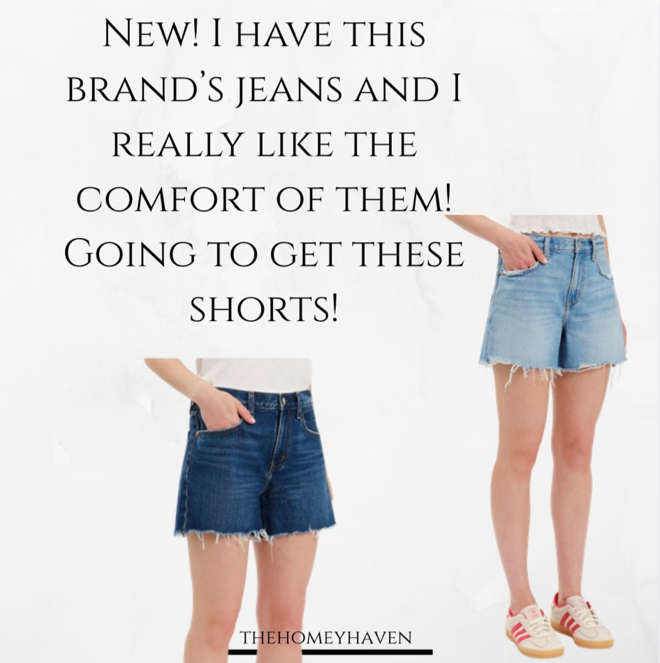 I’m really loving this brand. The jeans are so comfortable and have nice stretch. The quality is really nice.


Summer outfits, spring outfits, jean shorts, jeans, trendy outfits, on trend jean shorts, millennial style, home, Fourth of July outfits, summer shorts, travel outfit, beach vacation 

#LTKootd #LTKgrwm #LTKmomlife