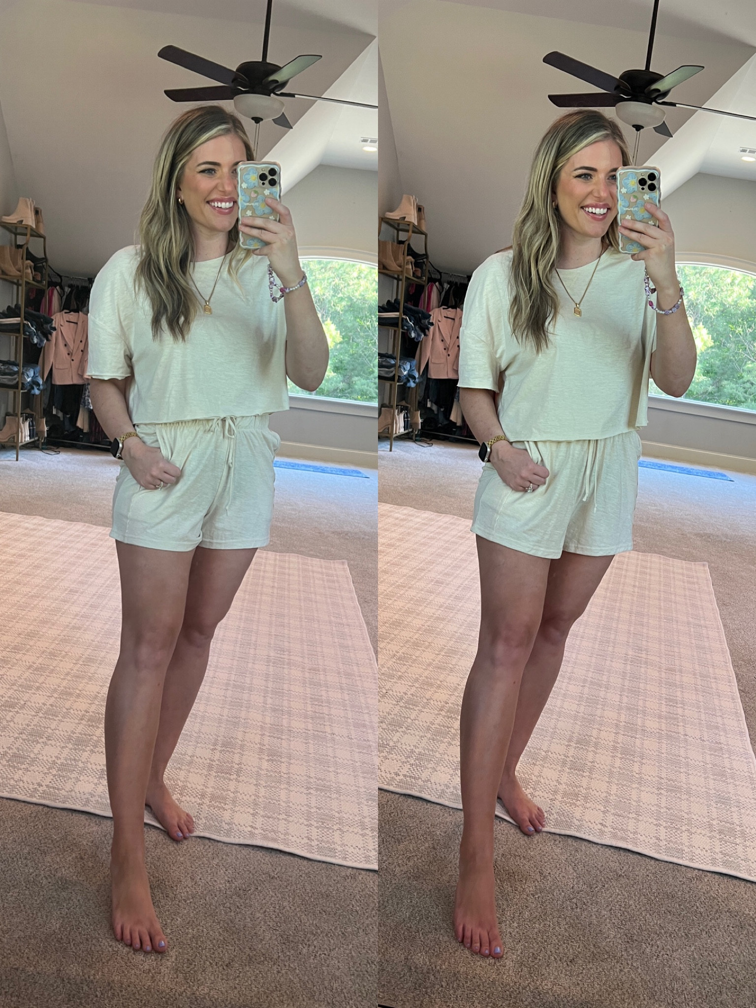 Cute little lounge set! Size M on left and size L on right. Keeping the M! TTS - M



#LTKFind #LTKtravel #LTKunder50