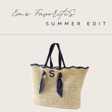 Love these monogram summer straw bags. Such great prices. 

Straw bag
Straw tote
Monogram tote
Summer bag 

#LTKstyletip #LTKfindsunder100