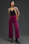 Maeve The Colette Cropped Wide-Leg Corduroy Pants | Anthropologie (US)