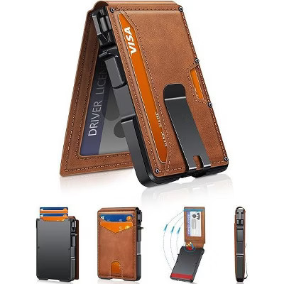 Wallet for Men, Mens Minimalist Wallet 9-13 Cards, Slim Compact Wallet | Target