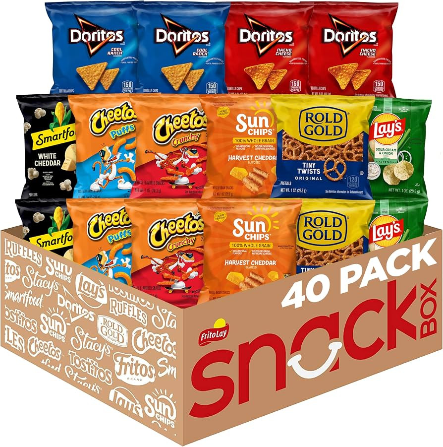 Frito-Lay Fun Times Mix Variety Pack, 40 Count | Amazon (US)