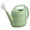 Vigoro 2 Gal. Rosemary Green Modern Multi-Grip High-Density Plastic Watering Can RZ.WC2G3BH5 | The Home Depot