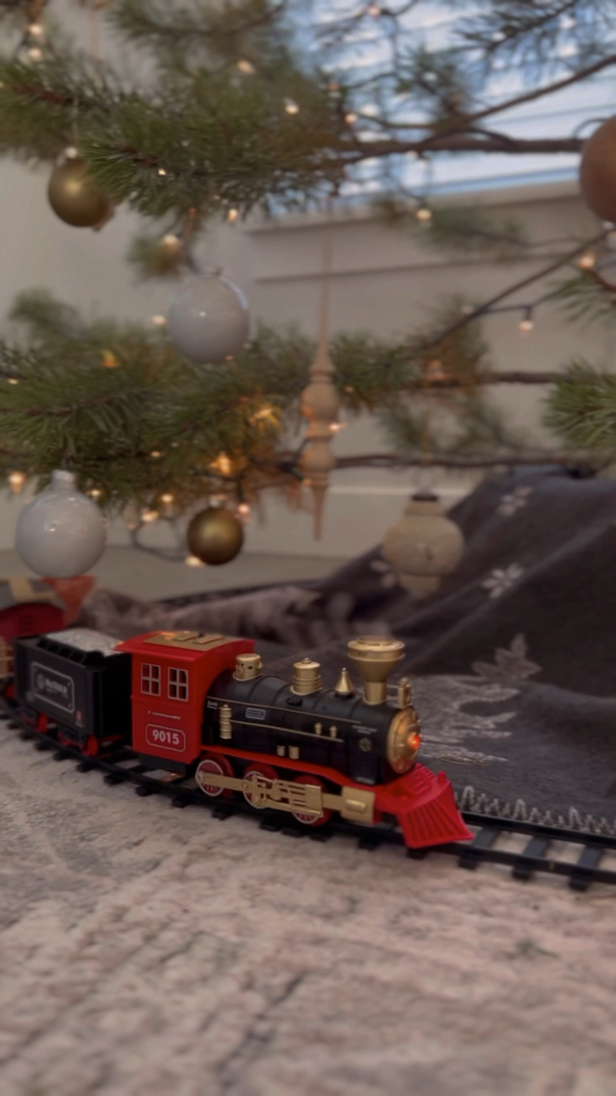 Magical vintage style Christmas train for around the Christmas tree. *the sound is loud but I still think it’s worth it!

#LTKhome #LTKHoliday #LTKSeasonal