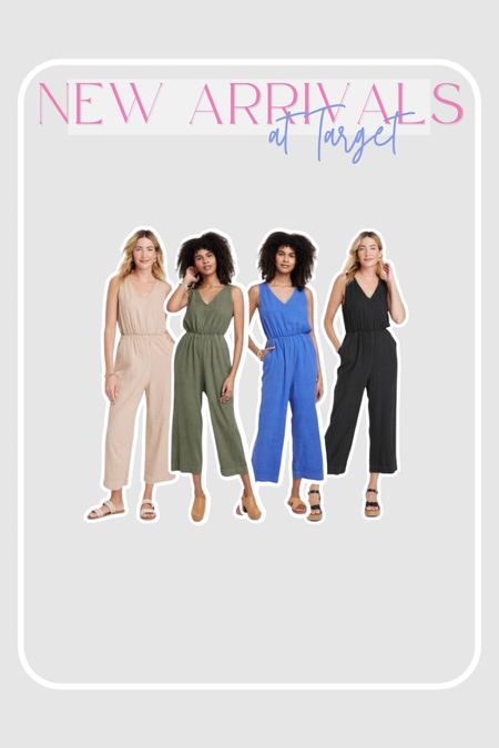 NEW jumpsuits for spring & summer available at Target! 👀🎯 I wear an XS in them! 👏🏻🤩

Trending Fashion, Spring Fashion, Summer Style, Neutrals, Vacation Style, Summer Outfit

#LTKstyletip #LTKunder100 #LTKunder50
