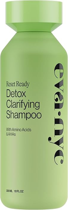 Eva NYC Champ\u00fa clarificante desintoxicante sin sulfato para acumulaci\u00f3n, aceite, agua d... | Amazon (US)
