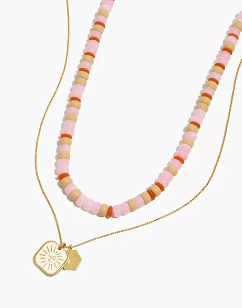 Sunbask Necklace Set | Madewell