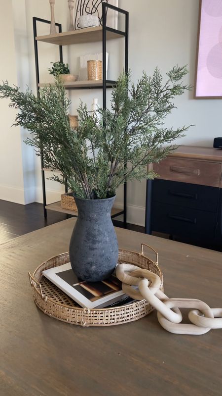 I’m not ready to decorate for Christmas yet, but I did throw in some winter stems to warm me up to the idea. I live these cedar stems from Target. 

#LTKhome #LTKHoliday #LTKSeasonal