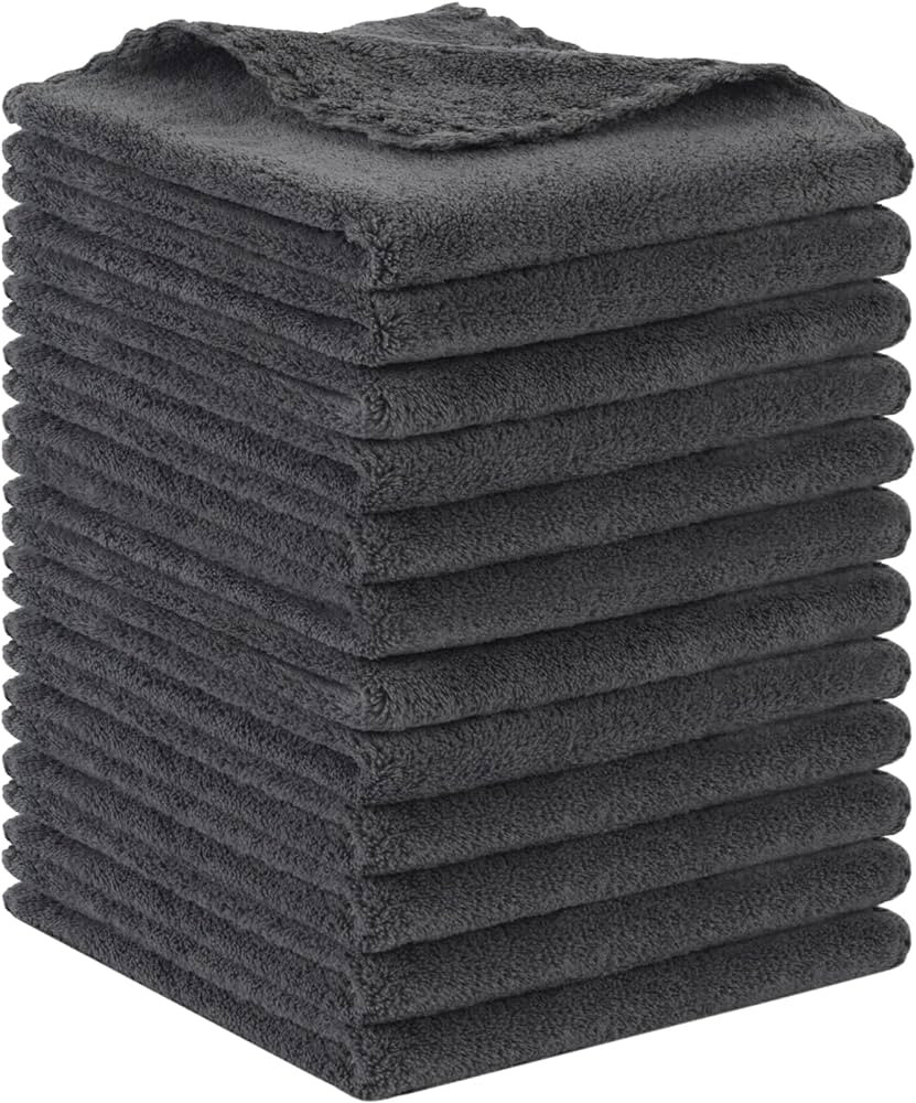 SUNLAND Microfiber Face Cloth Reusable Makeup Remover Facial Cleansing Towel Ultra Soft Face Wash... | Amazon (US)
