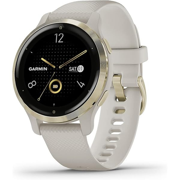 Garmin Venu 2S, Smaller-Sized GPS Smartwatch with Advanced Health Monitoring and Fitness Features, L | Amazon (US)