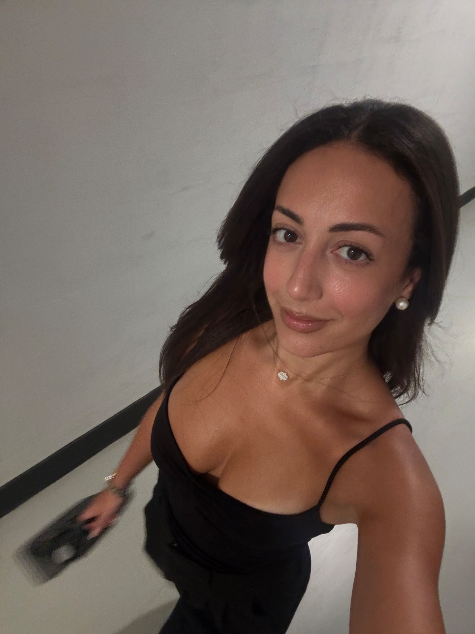 this is my favorite black tank top, it’s so flattering !! & only $26 from Garage 