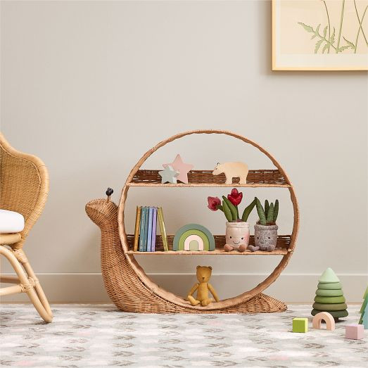 Kids Snail Shelf (28") | West Elm (US)