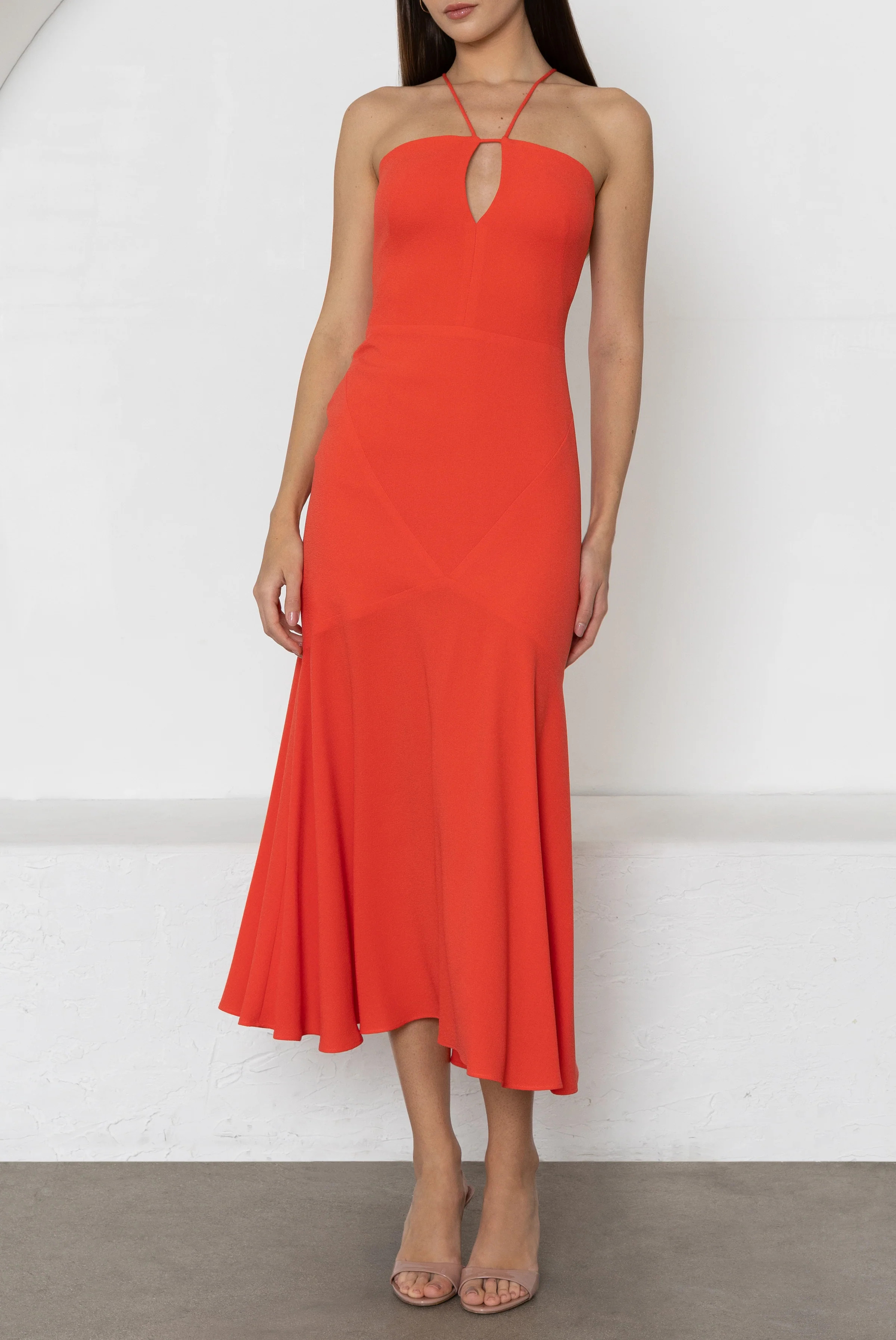 Kiri Midi Dress | Black Halo