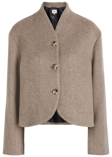 Owen wool-blend jacket | Harvey Nichols