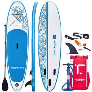 Redder Vortex Pro 120 in. Premium Inflatable Stand Up Paddle Board with Full SUP Accessories-1113... | The Home Depot