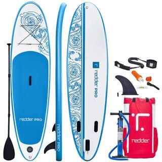 Redder Vortex Pro 120 in. Premium Inflatable Stand Up Paddle Board with Full SUP Accessories-1113... | The Home Depot