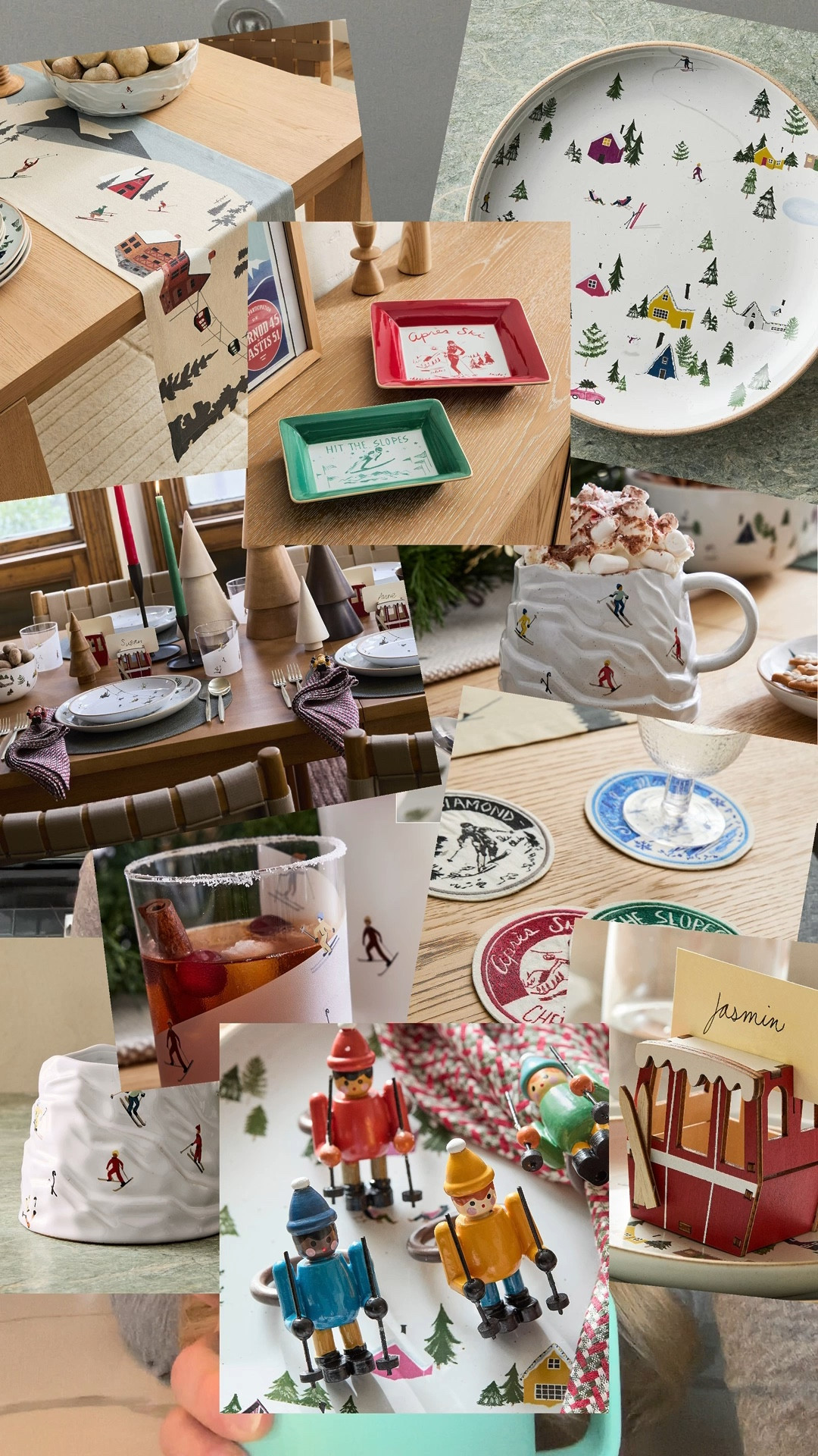 Come yap with me about this new #westelm holiday collection and how I’ve made it my entire personality. 

If you’re planning to host a dinner party this holiday season, you need this collection 🥹 From the cutest gondola place card holders and snowy mugs to vintage-inspired cocktail napkins and napkin rings, I’m obsessed.

#LTKHoliday #LTKFindsUnder100 #LTKSeasonal