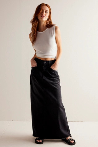 We The Free Come As You Are Denim Maxi Skirt | Free People (Global - UK&FR Excluded)