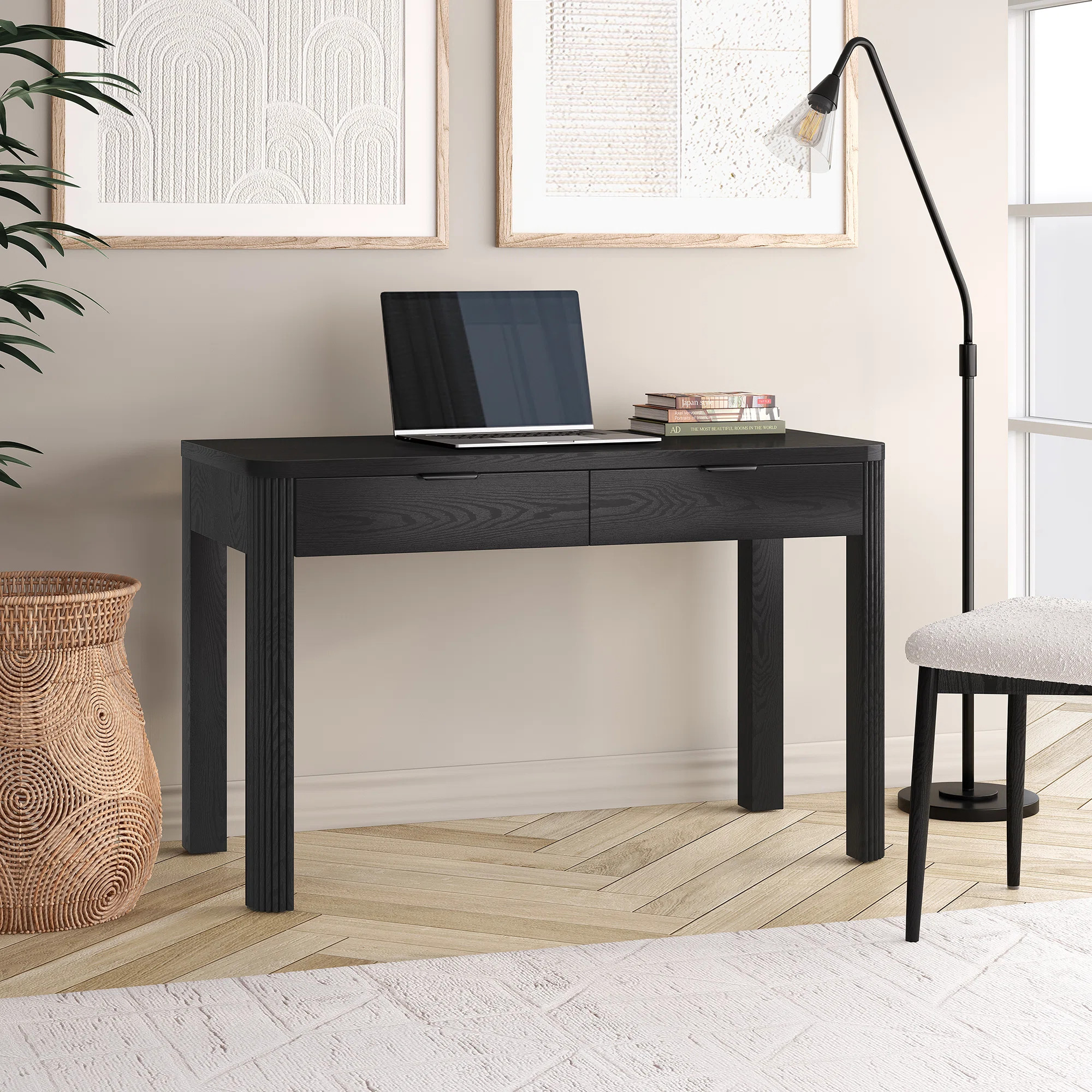 Densmore 48'' Wide Rectangular Desk | Wayfair North America