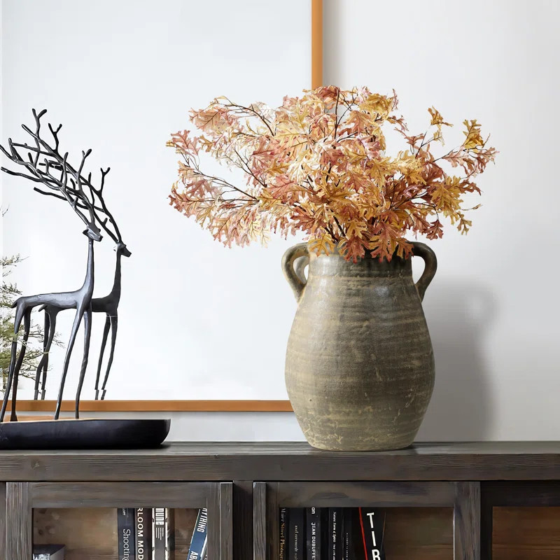 August Grove Bungert Handmade Terracotta Table Vase & Reviews | Wayfair | Wayfair North America