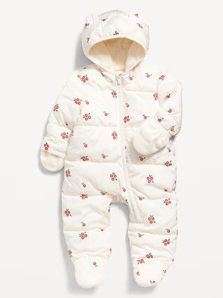 Unisex Water-Resistant Frost Free Puffer Snowsuit for Baby | Old Navy (US)