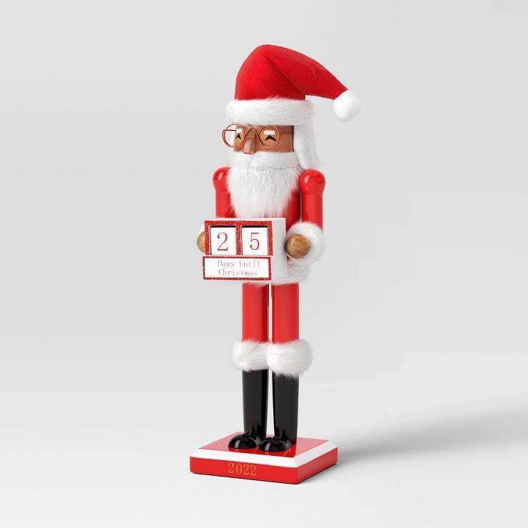 Countdown Santa Nutcracker - Wondershop™ | Target