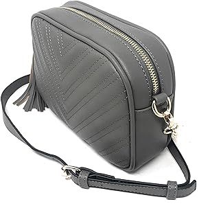 lola mae Quilted Crossbody Bag, Trendy Design Shoulder Purse | Amazon (US)