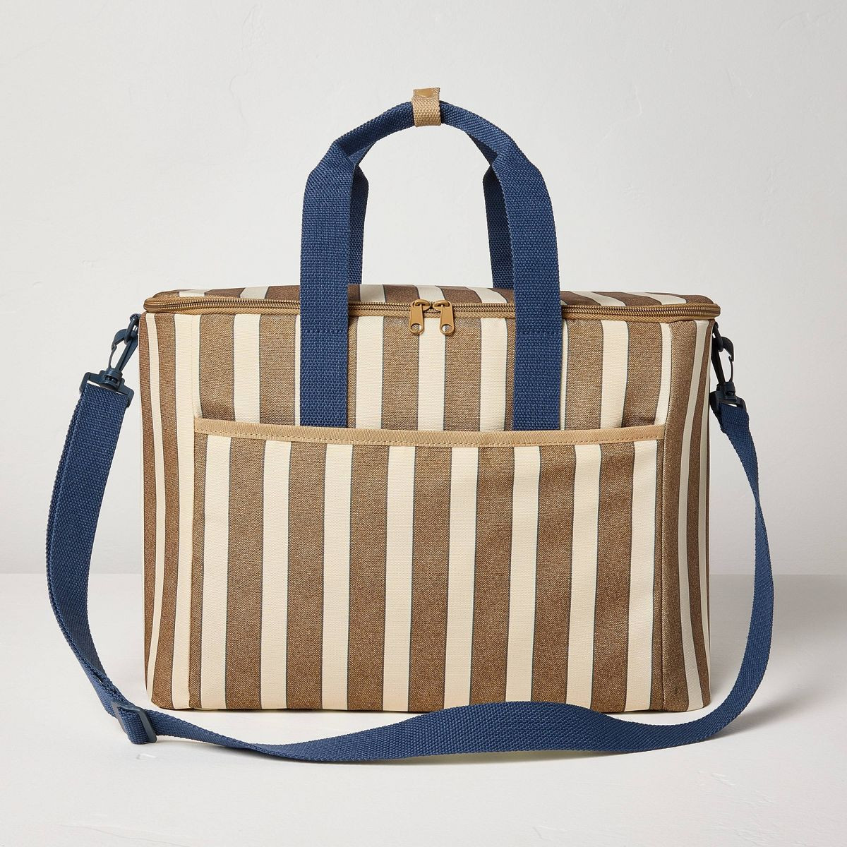 Soft Sided Cooler Sour Cream/Toffee Stripe - Hearth & Hand™ with Magnolia | Target