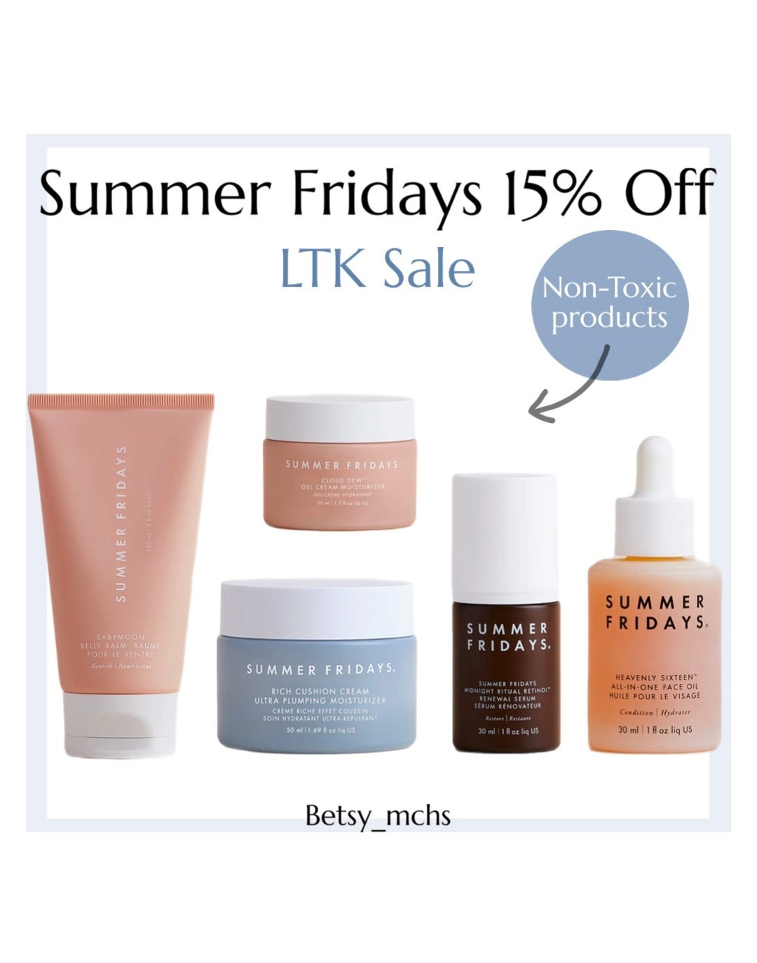 Non toxic summer Fridays products 

#LTKSaleAlert #LTKBeauty