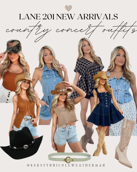Loving these new arrivals from lane 201!
Perfect country concert outfits! 

#LTKU #LTKStyleTip #LTKFestival