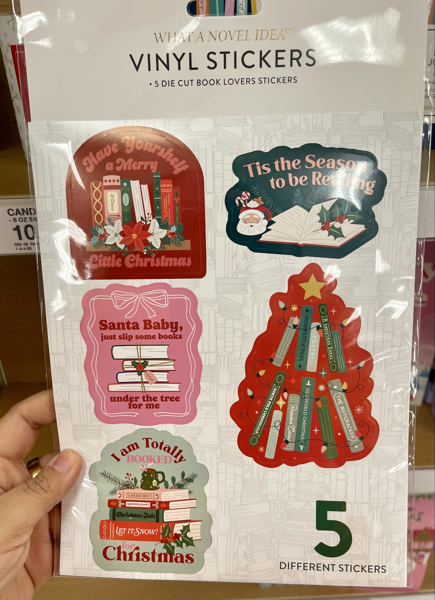 Bookish Stickers from Target 📚🎄❤️

#LTKFindsUnder50 #LTKHoliday #LTKGiftGuide