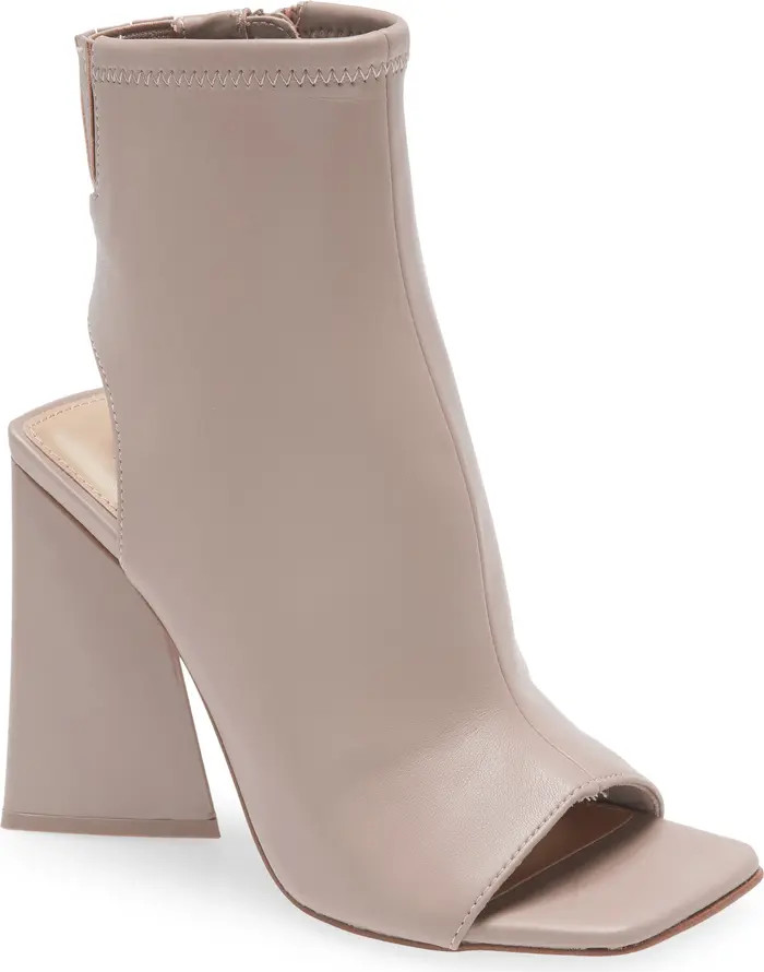 Steve Madden Transfer Open Toe Bootie | Nordstrom | Nordstrom