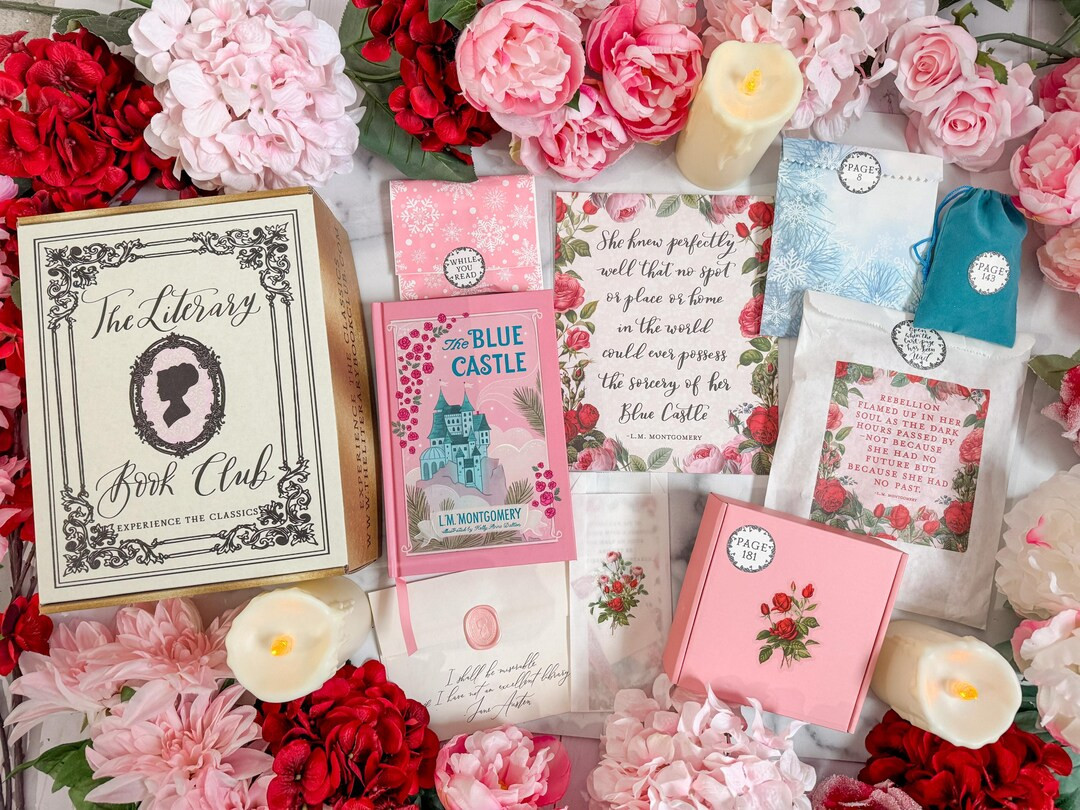 Book Box - L. M. Montgomery's the Blue Castle – Literary Gift Set - Etsy | Etsy (US)