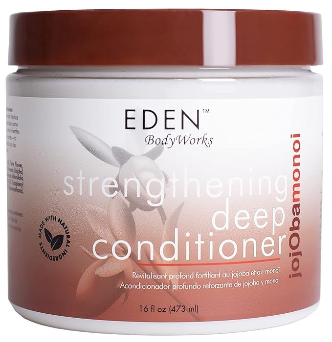 EDEN BodyWorks JoJoba Monoi Deep Conditioner | 16 oz | Moisturize, Soften & Repair Hair - Packagi... | Amazon (US)